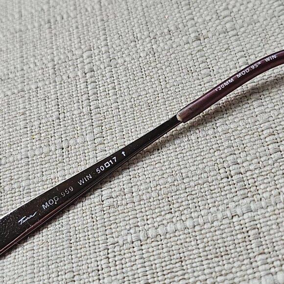 Tura Ladies Eyeglasses Frame Rose Gold Tone MOD 959 WIN 50[]17 130 Glasses main image 8